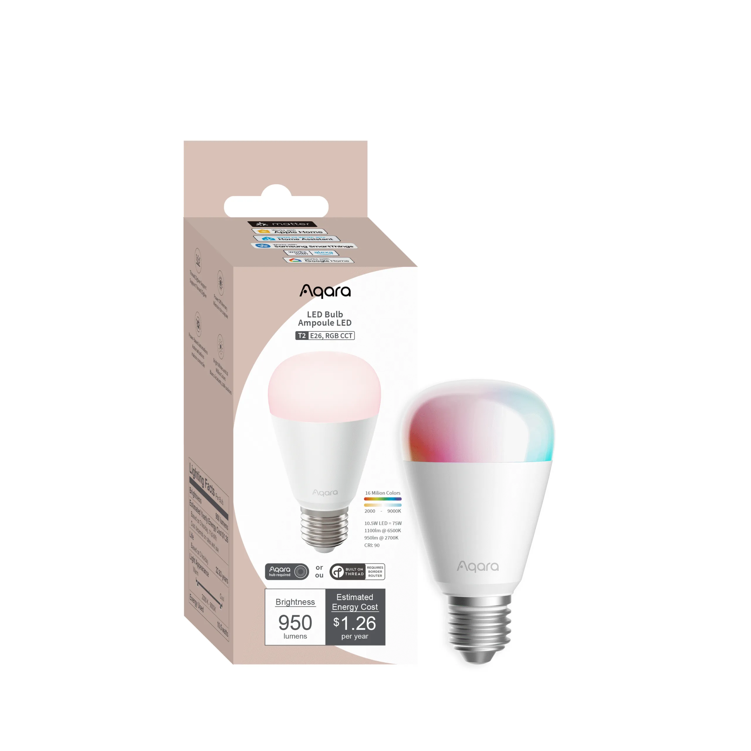Bóng đèn thông minh Aqara Led Bulb T2 3