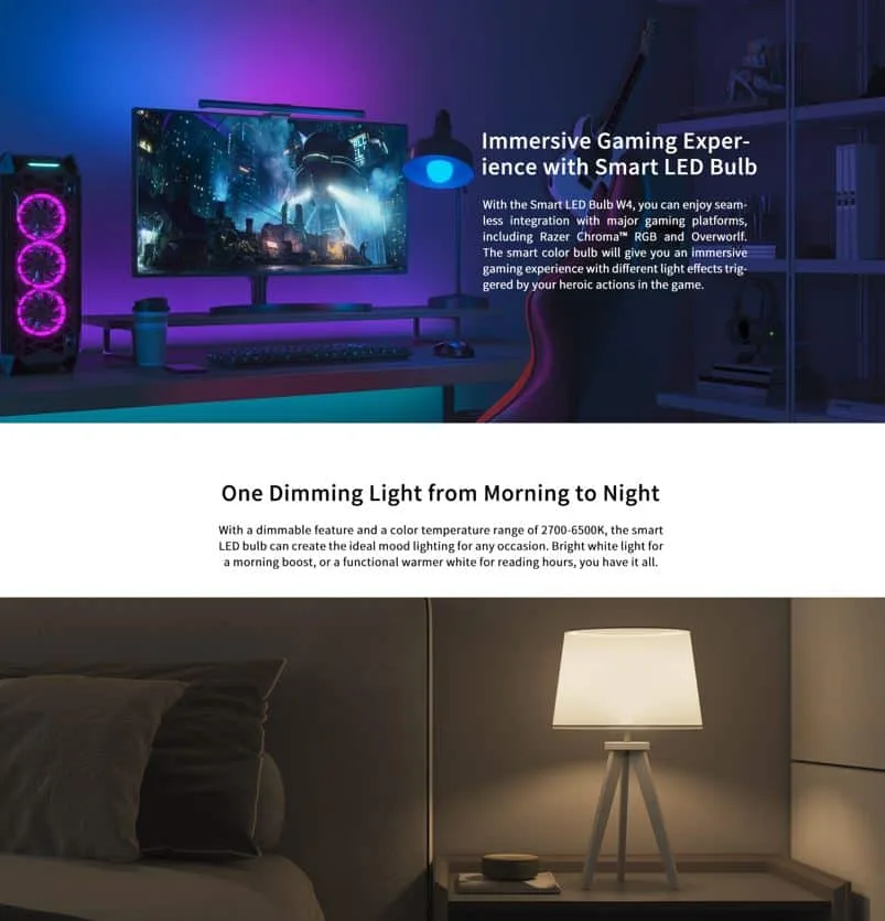 Bóng đèn Yeelight W4 Lite Color E27 6