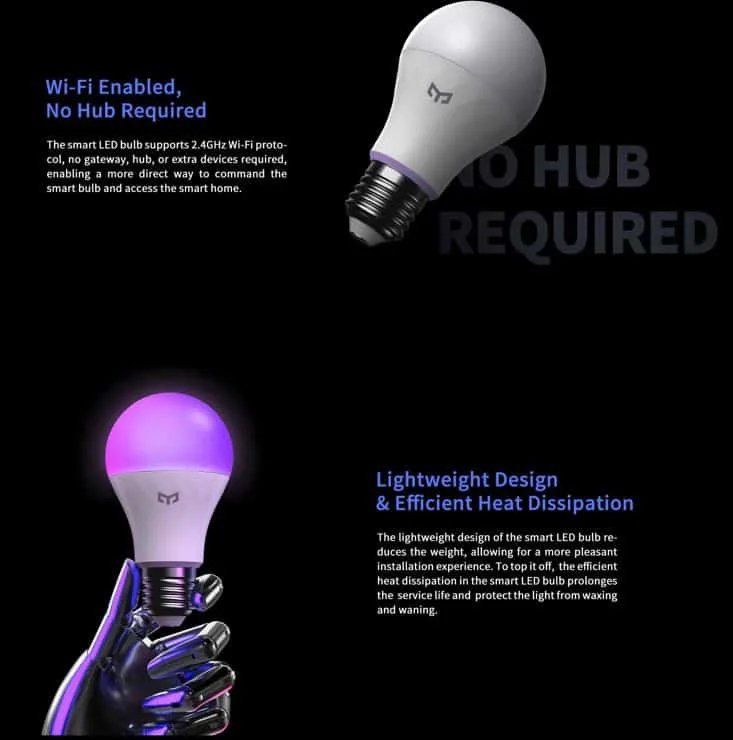 Bóng đèn Yeelight W4 Lite Color E27 7