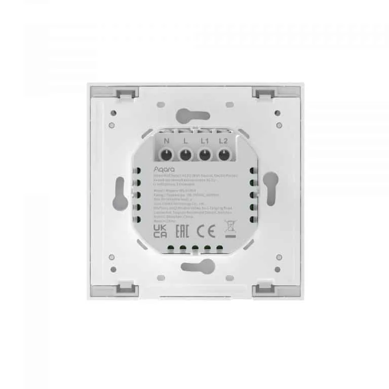 Công tắc âm tường thông minh Aqara H1 chuẩn vuông EU 6