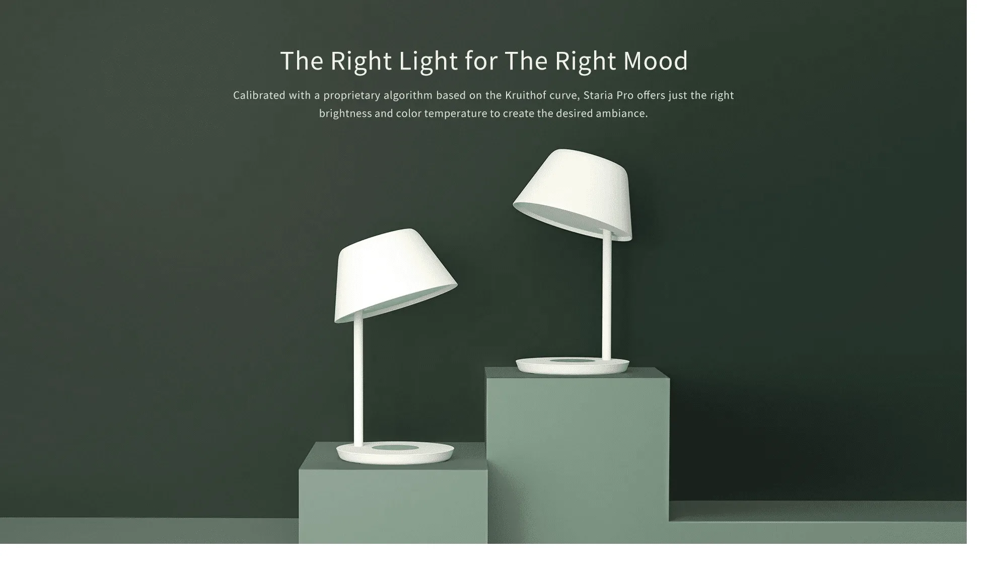 Đèn ngủ kiêm sạc không dây Yeelight Bedside Lamp STARIA PRO 2