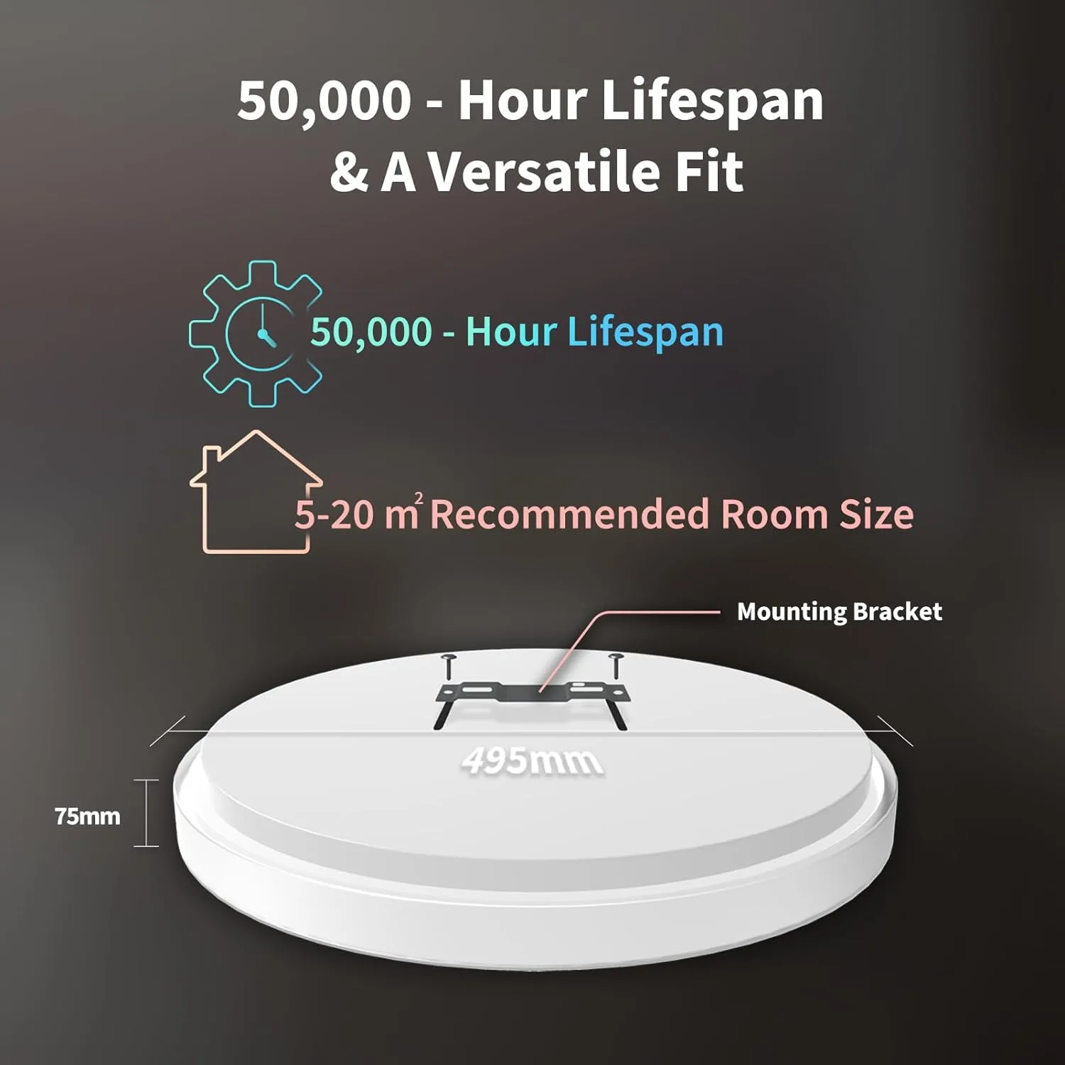 Đèn ốp trần Aqara T1M Symphony Ceiling Light CL-L02D 8
