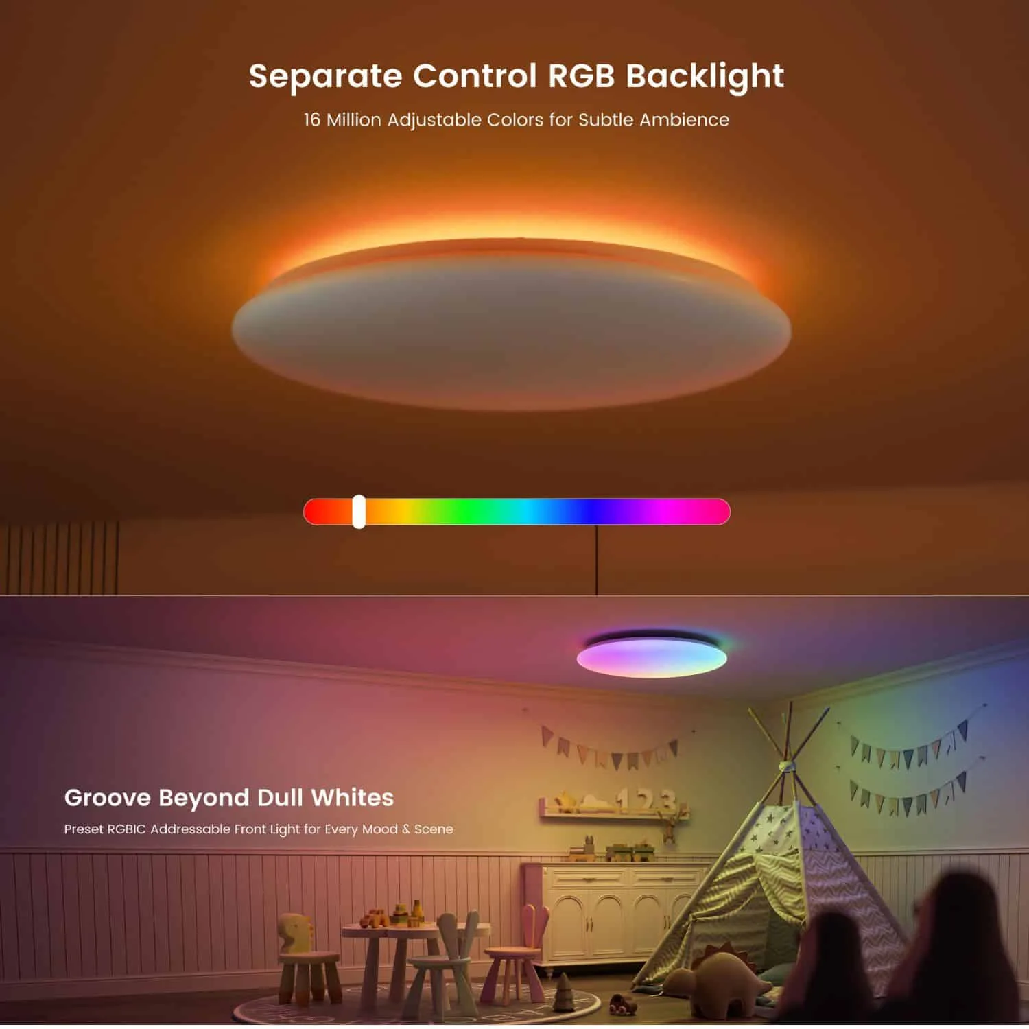 Đèn ốp trần Yeelight Arwen D Series – RGBICWW 2