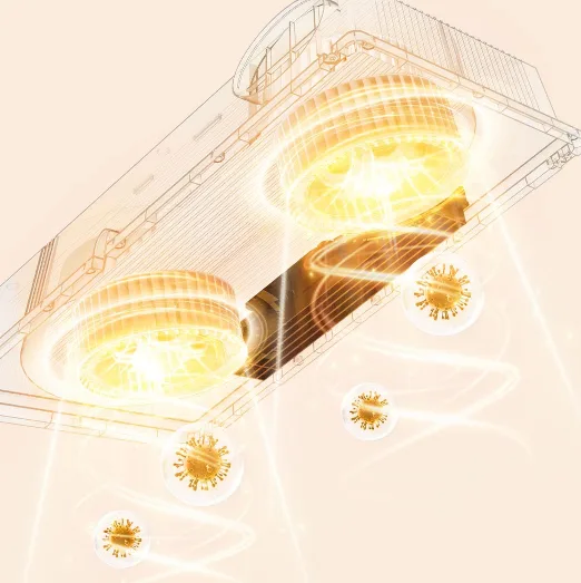 Đèn sưởi nhà tắm thông minh Yeelight Shark Pro M1 khử trùng Plasma 7