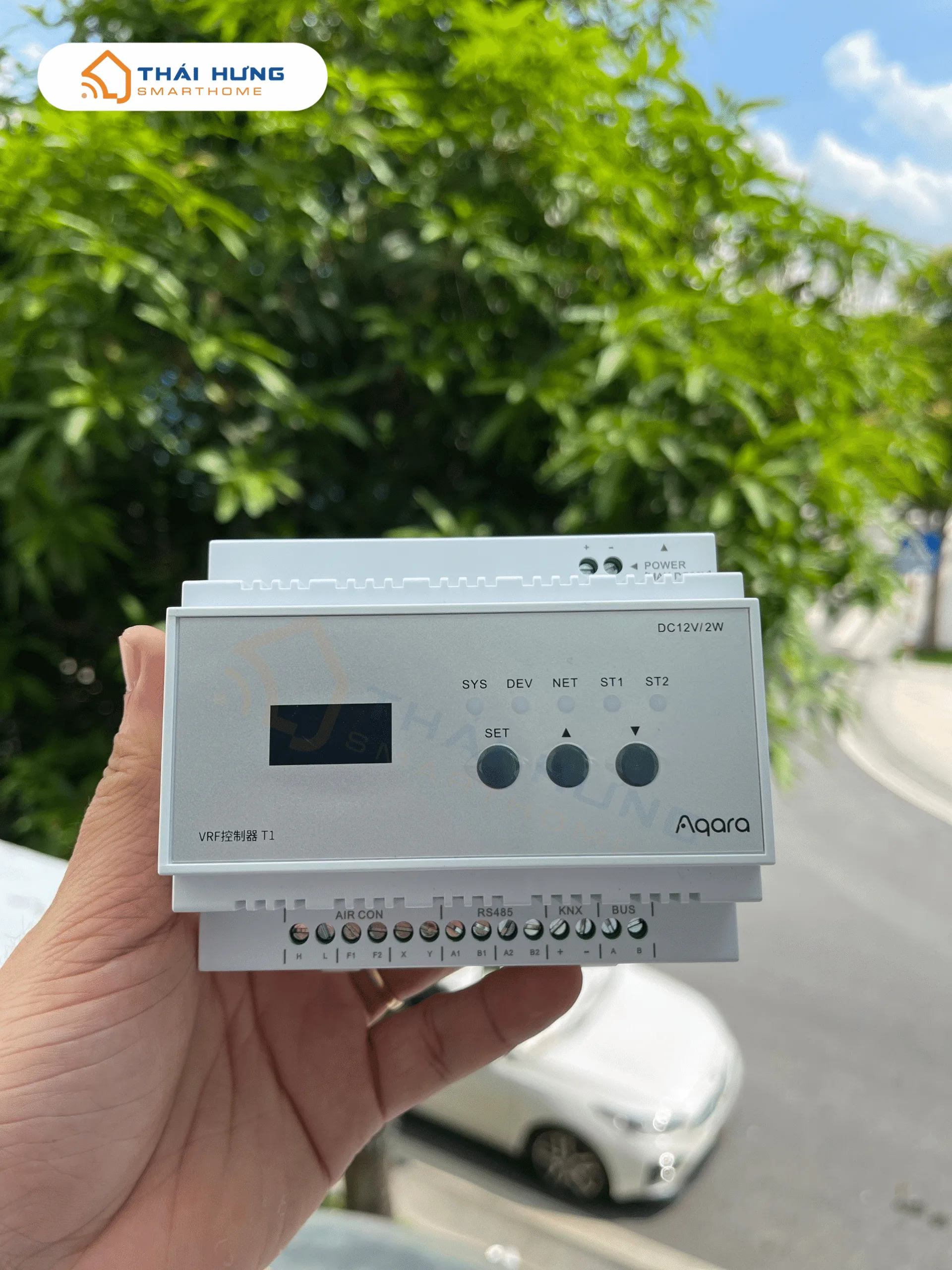 Bộ điều khiển điều hoà trung tâm Aqara VRF T1 9