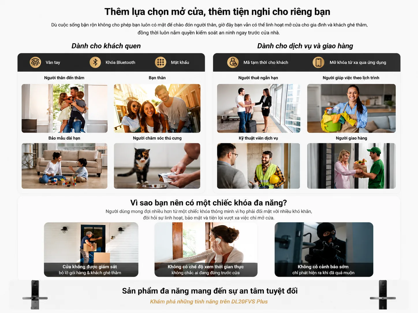 Khóa cửa thông minh EZVIZ DL20FVS Plus, nhận diện Face ID, tĩnh mạch lòng bàn tay 6