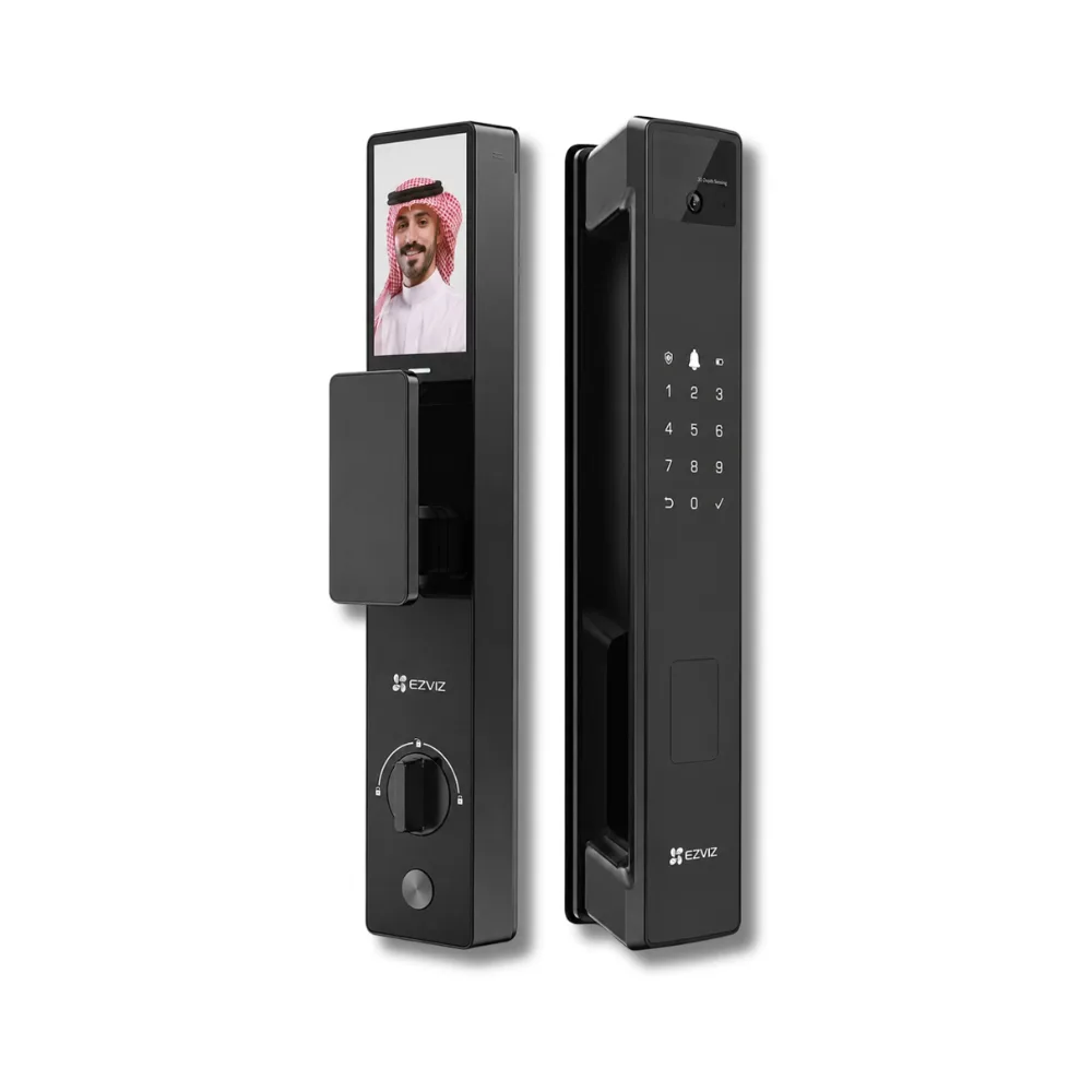 Khóa cửa thông minh EZVIZ Y3000FVP Plus, nhận diện Face ID, tĩnh mạch lòng bàn tay