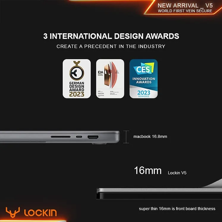 Khoá cửa thông minh Lockin V5 Max 6