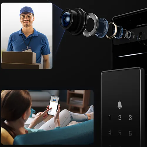 Khóa thông minh nhận diện khuôn mặt Ezviz DL50FVS 3