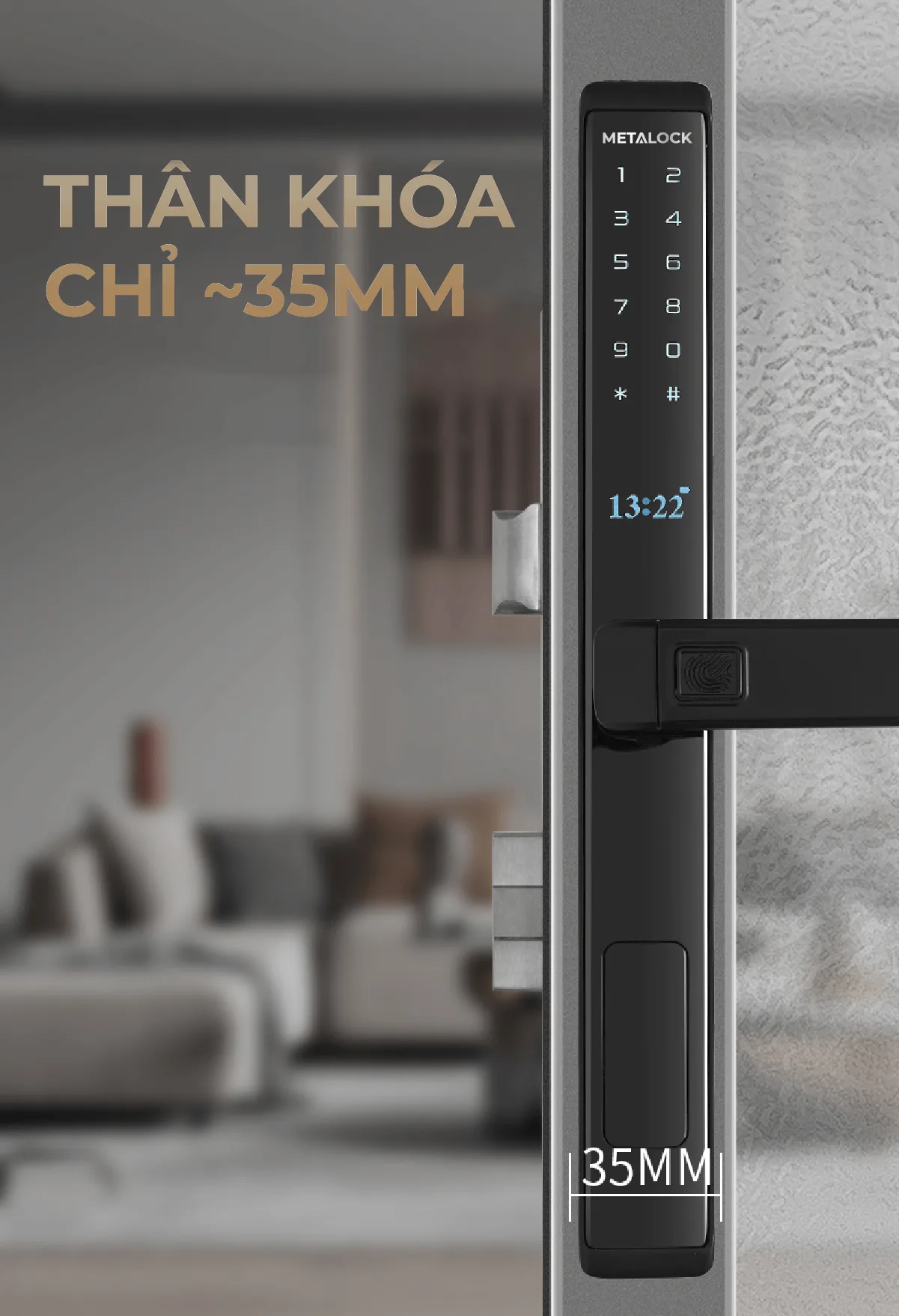 Khóa thông minh Metalock AZK-21B 6