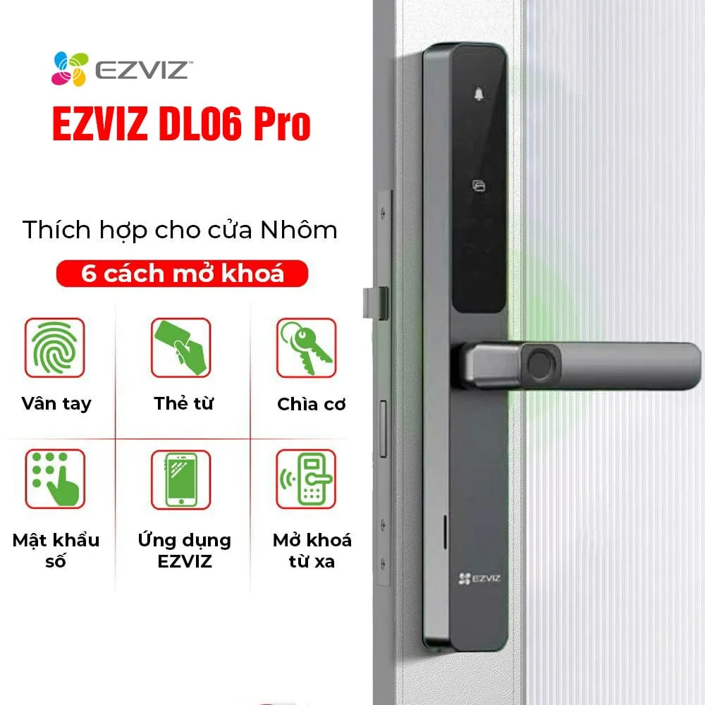 Khóa thông minh vân tay hai mặt Ezviz DL06 Pro 3