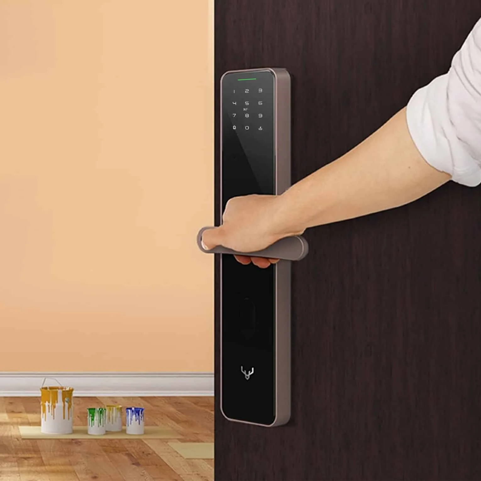 Khóa cửa thông minh Xiaomi Lockin X1, 6 cách mở khóa 4