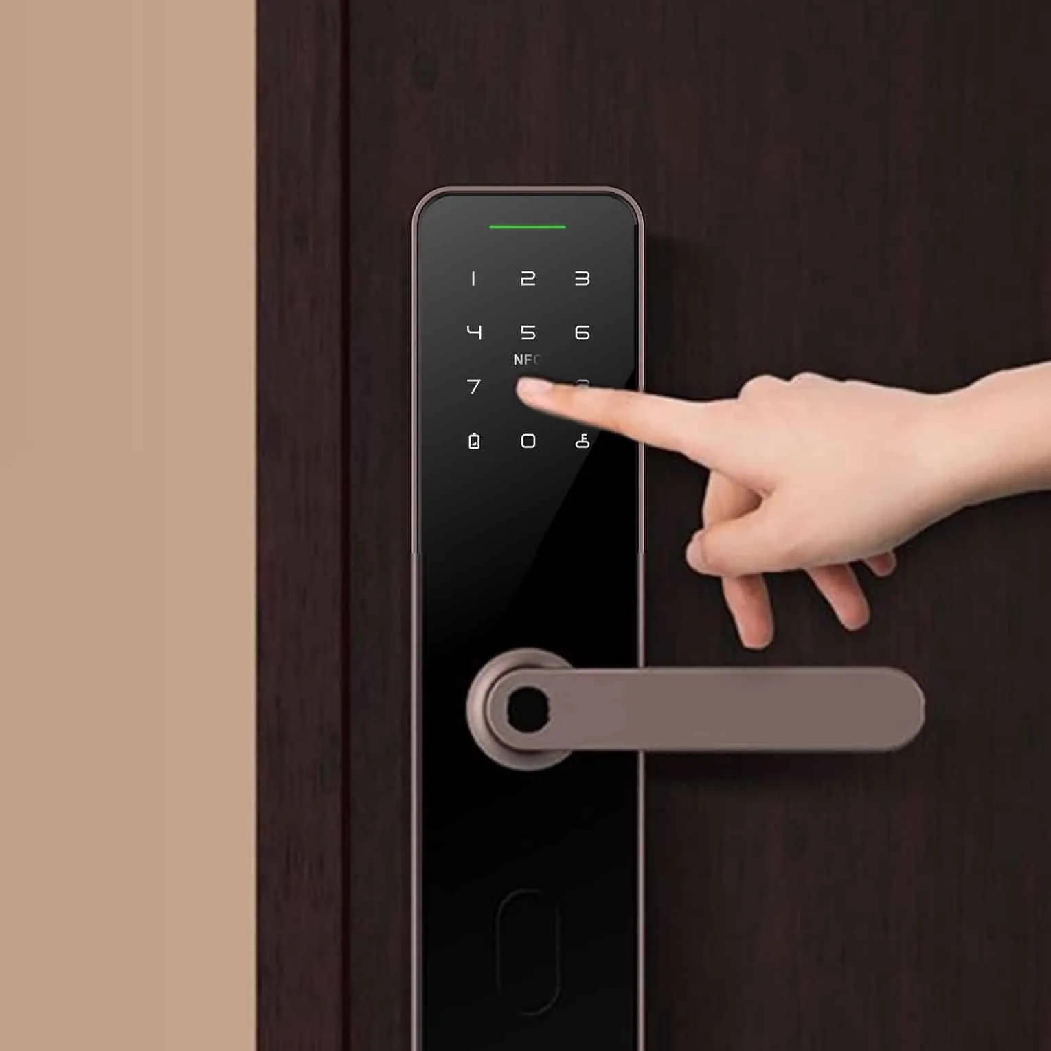 Khóa cửa thông minh Xiaomi Lockin X1, 6 cách mở khóa 5