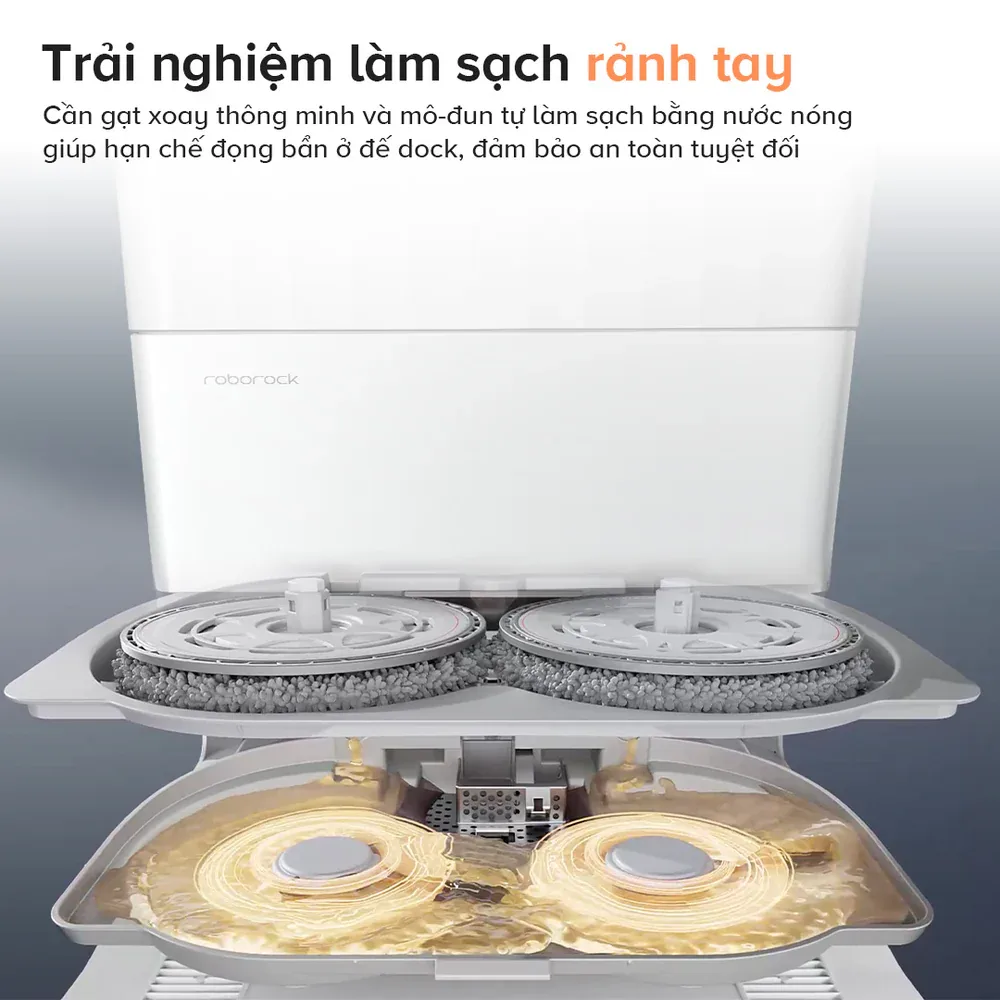 Robot hút bụi lau nhà thông minh Roborock Qrevo Edge 5V1 10