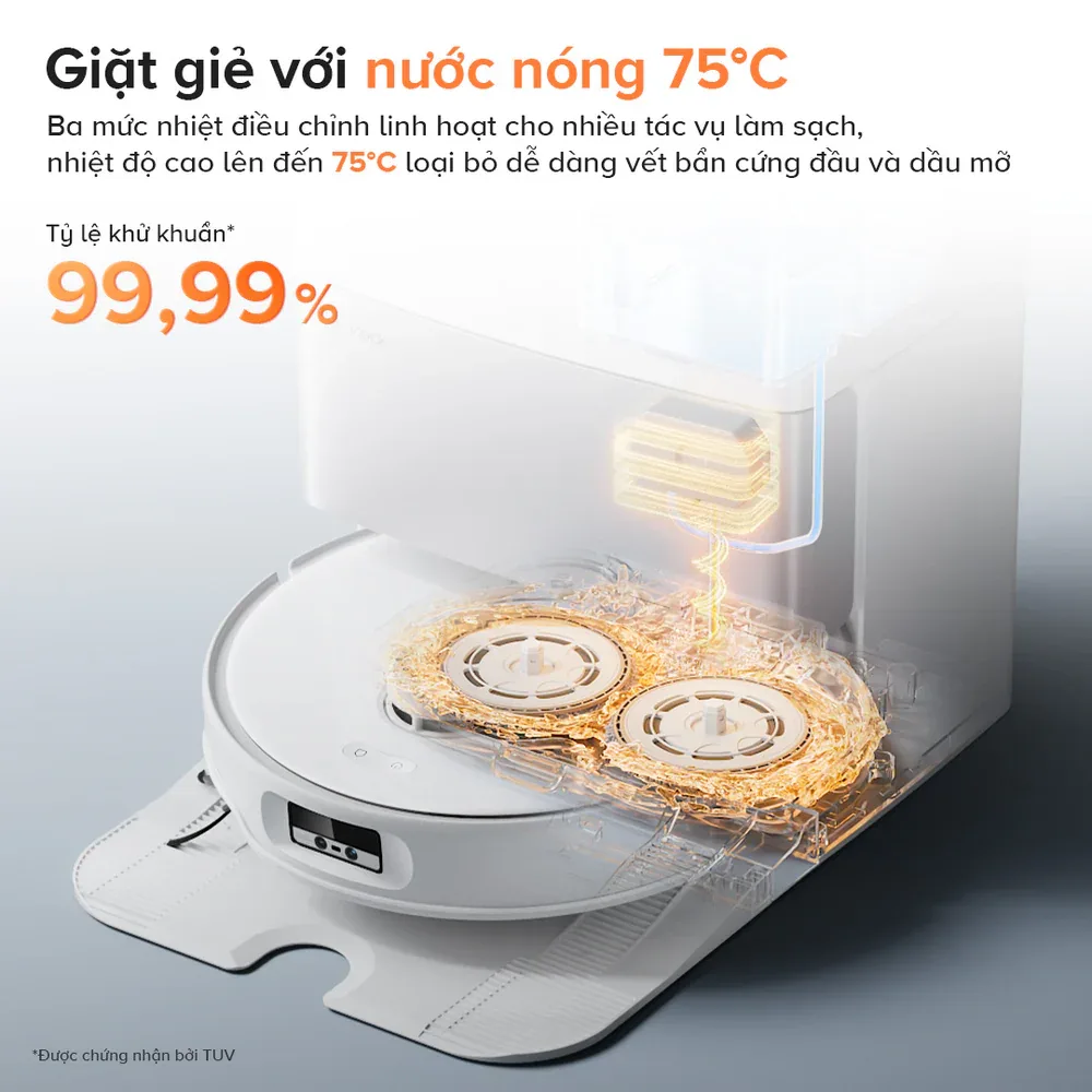 Robot hút bụi lau nhà thông minh Roborock Qrevo Edge 5V1 9
